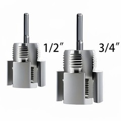 2pcs Integrated Internal & External Pipe Threading-Tool,PVC Pipe Threader Kit