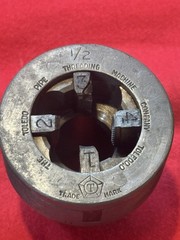 TOLEDO PIPE THREADER DIES (5 Pcs) 1/8 in &ndash; 1/4 in &ndash; 3/8 in &ndash; 1/2 in &ndash; 3/4 in USA