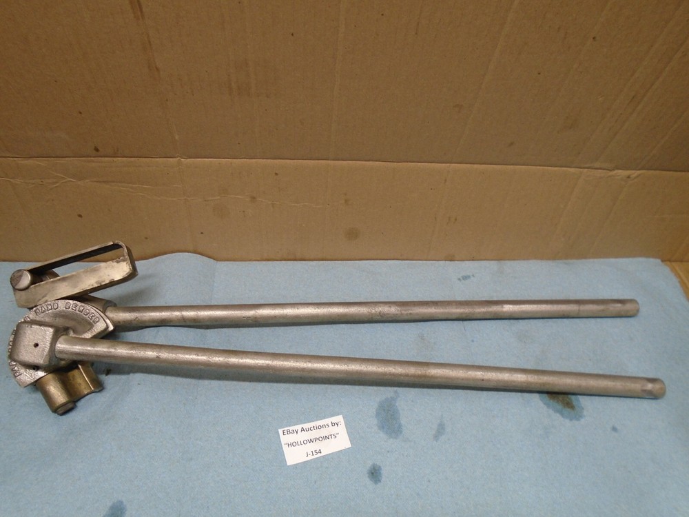 Parker Vintage #8 1098 Tubing 1/2&Prime; Tube Bender 0-180 Deg Bends 1-1/2&Prime; Rad. J154