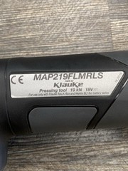 Klauke MAP 219 Mini Battery-Powered Hydraulic Pressing Tool Kit with 7x RLS Jaws
