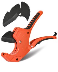Allmake PVC Pipe Cutter with Replacement Blade, Cuts up to 2-1/2&rdquo;, Heavy&hellip;
