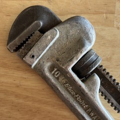 Blue Point 10&Prime; Aluminum Pipe Wrench Heavy Duty PWA10 Made in USA