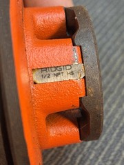 RIDGID 12-R HS-NPT-1/2 (37480) 1/2&Prime; Threader Die Head, HS RH, NPT