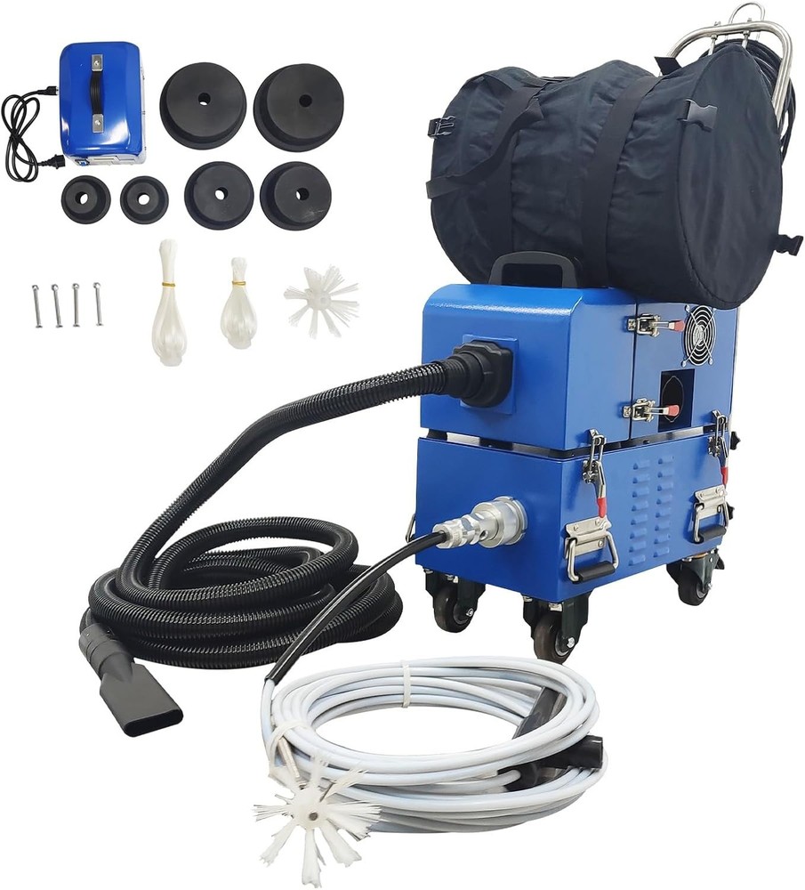 110V/220V Fresh Air Duct Cleaning Machine with Sweeping &Vacuum Suction
