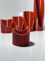 1.5in O.D. Pipe Angle Cutting Jig 90,45,60,30,15