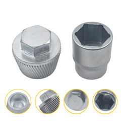 1.5&rdquo; Tub Drain Extractor with 1&rdquo; Socket Bathtub Remover Strong Grab Plumbing