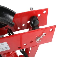 12 Ton Pipe Bender Manual Hydraulic w/6 Dies Piping Bending Exhaust Tube Tools