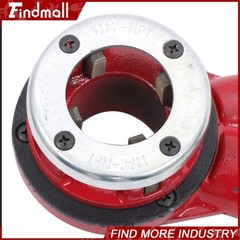 Findmall W/ 6 Dies Ratcheting Pipe Threading Tool Set Ratchet Pipe Threader Kit