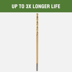 HLOFIZI 7/64 x 6 Inch Extra Long Drill Bits (6 Pack), Aircraft 7/64&Prime;