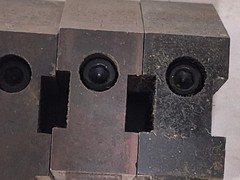 NOS OSTER 43236 Pipe Threading Machine Chuck Jaws Replaceable Insert Grips