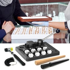 GAXPAK 30pcs Ring Bender Tool Machine Ring Set for 12/14/16/18/20/22mm, Earri&hellip;