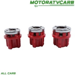 ALL-CARB 7 Size Pipe Threader Threading 3/8&Prime; &ndash; 2&Prime; Die Dies Set w/ Handle Ratchet