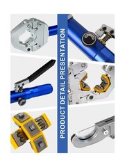 AMZCNC 71500 Hydraulic A/C Hose Crimper Kit &ndash; Handheld Crimping Tool Set with&hellip;