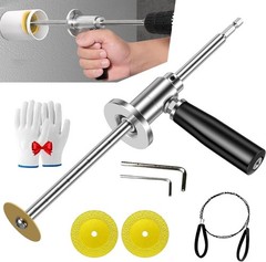 Precision PVC Cutter Tool Set &ndash; 7-Inch Adjustable Depth & Diamond Grit Wheel
