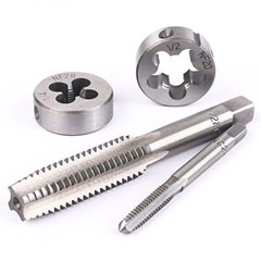 60-Pc Master Tap and Die Set &ndash; Include SAE Inch Size #4 to 1/2&rdquo; and Metric Si&hellip;
