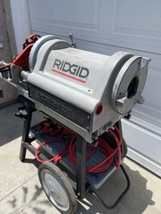 Ridgid 1224 Threader Pipe Threading Machine 1/2&rdquo;-4&rdquo; 714,711 die Head
