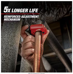 Milwaukee 1/8 in &ndash; 1 1/8 in. Mini Copper Tubing Cutter | Pack of 1 | 48-22-4251