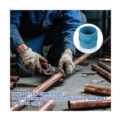 Pipe and Tubing Reamer Inner-Outer Copper Reamer Pipe Deburring Tool Alloy St&hellip;