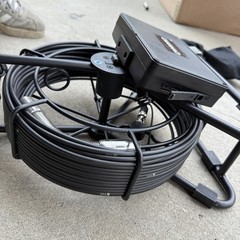 30M Drain Sewer Pipe Inspection Camera 23mm Industrial Endoscope 4.3&Prime; Monitor