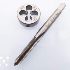 HSS M6 x 1mm Tap and M6 x 1.0mm Die Metric Thread Right Hand