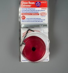 Reed Mfg &ndash; 04532 &ndash; PPR250 2-1/2&Prime; Clean Ream Extreme Plastic Pipe Fitting Reamer