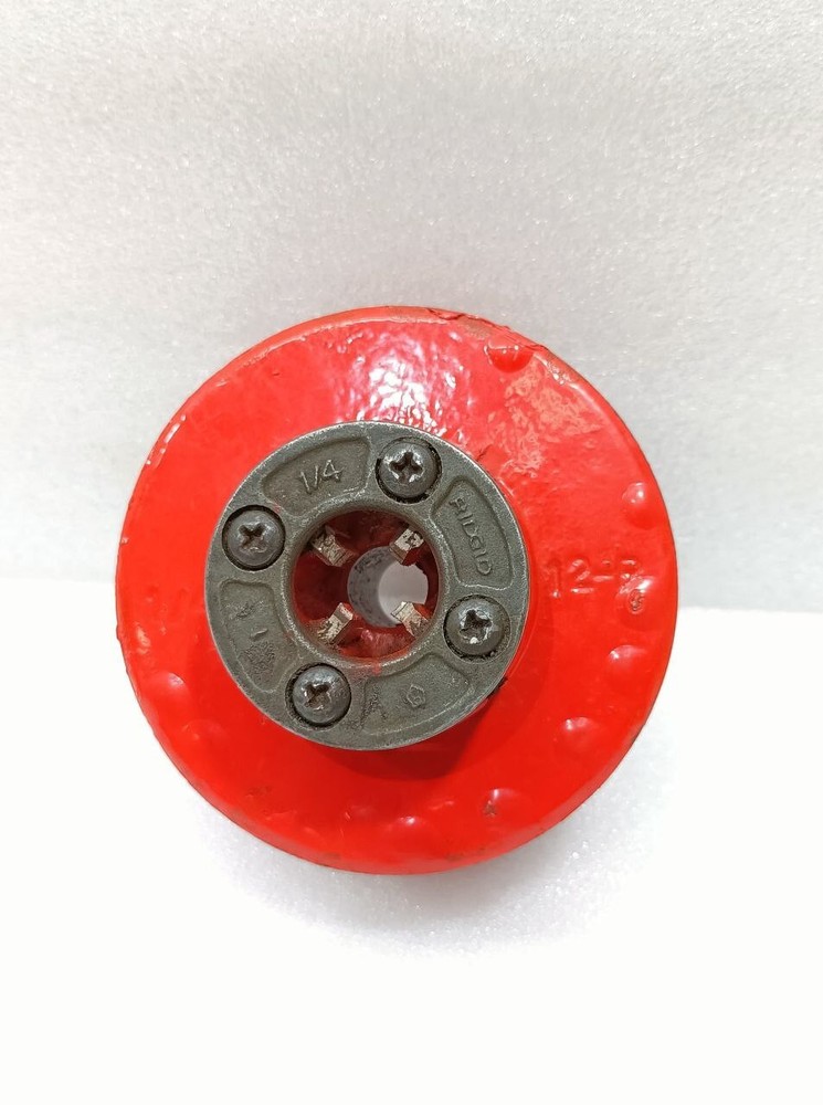 Reconditioned RIDGID 37410 Old Style Die Head 1/4&Prime; 2-5 NPT Alloy RH for 12-R