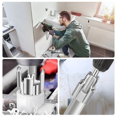 2Pcs 1/2&rdquo; 3/4&rdquo; Water Pipe Threading Tool Integrated Internal & External Pipe