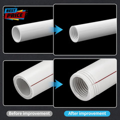 2PCS PVC Pipe Threader Kit &ndash; Dual-Function Internal & External Pipe Threading To