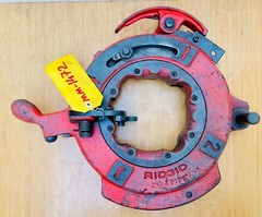 Ridgid Receding Die Head 1224 Pipe Threader/Threading Machine 2-1/2&Prime;-4&Prime; BSPT #6