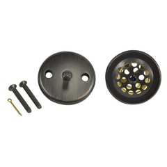 DANCO Trip Lever Tub and Bath Drain Trim Kit with 1-(Pack), Oil Rubbed Bronze