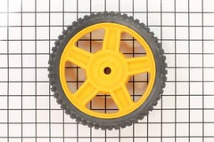 Husqvarna 532400542 Wheel 8&times;1.75 Grey Rad 3.5 Spoke Lawn & Garden