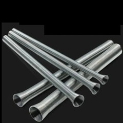 5pcs &asymp;21cm Spring Bending Tube Pipe Bender 1/4&Prime; 5/16&Prime; 3/8&Prime; 1/2&Prime; 5/8&Prime; Silver Set