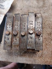 Vintage REED Mfg. Co. Pipe Threader Set with Dies (LARGE LOT)