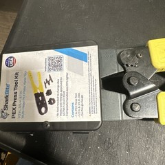 SharkBite 33478 PEX PressToolKit 1/2 3/4 1&rdquo; Multitool Head ASTM F-3347/3348(503)