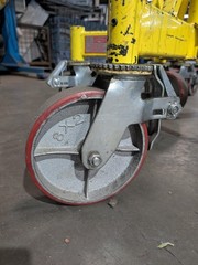 Max-Jax Pipe Stands, Vee, 2500 lb Capacity, 4 in to36 in Pipe, 30.5 in to 42.5 H