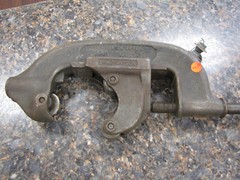 Vintage Ridge Tool Large Number 4 2&Prime; to 4&Prime; Pipe Cutter