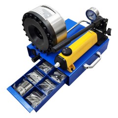 1&Prime; Manual High-pressure Pipe Press Pipe Shrinking Machine Hose Crimper