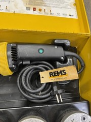 REMS Amigo Pipe Threader 230v + 4 Threaders EU PLUG