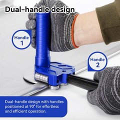 Sheet Metal Bender One Station Disc 90&deg;-180&deg; Bending Angle 0.59&Prime;-1.18&Prime; Capacity