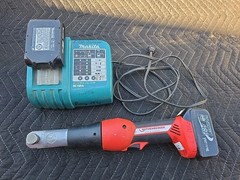 rothenberger press tool 16001 With 1/2-3/4&1&Prime;jaws Two Batteries & Charger