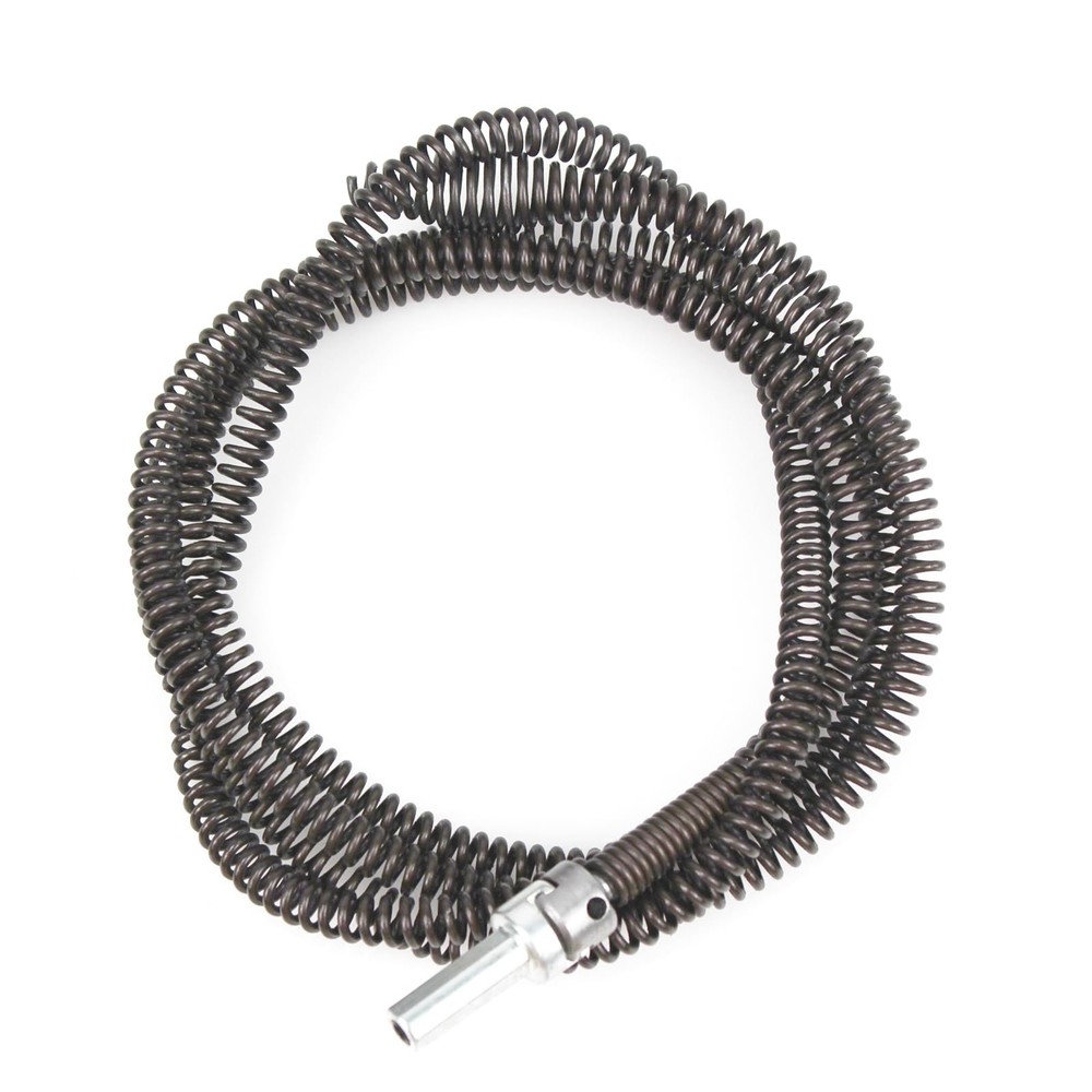 Drain Auger Cable 3.28Ft Clog Remover with Drill Connector 10Mm Flexible Plumbi