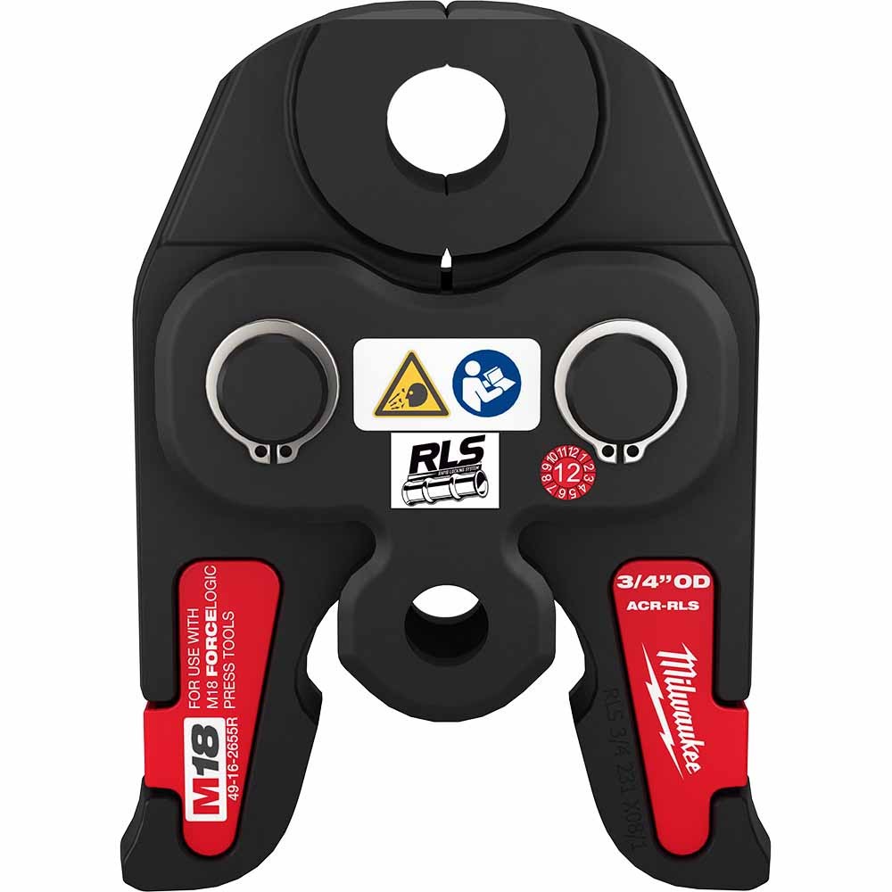 Milwaukee 49-16-2655R 3/4&Prime; RLS ACR Press Jaw for M18 FORCE LOGIC Press Tools