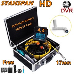 Industrial Pipe Inspection Camera Endoscope Aluminum Box 8500MHA Battery (20M)