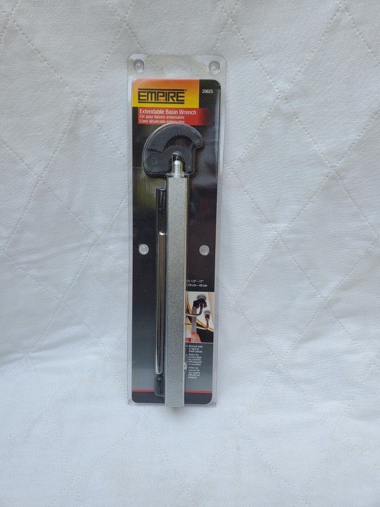 Empire 28625 Extendable Basin Sink Wrench