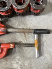 RIDGID Set Lot 1/2&rdquo;-1 1/2&rdquo; 12r Threading Threader Die Set Kit 1A Pipe Cutter