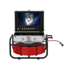 9&Prime; Monitor DVR 16GB 30M Pipe Inspection Camera Drain Sewer Industrial Endoscope
