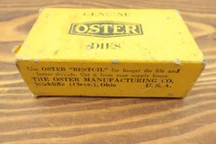 Oster 300 Threading Die Set 1-4 Size 1/2&Prime; & 3/4&Prime; NOS in Original Box