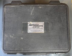 Cumberland Products Mainline pipe Scraper 1 1/4&rdquo; &ndash; 2&rdquo; With Case