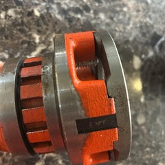 RIDGID 37415 12-R Alloy Die Head Right Hand Threader