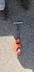 Ridgid No. 3-S 3S Heavy Duty Pipe Cutter Cuts 1&Prime;-3&Prime; GOOD CONDITION